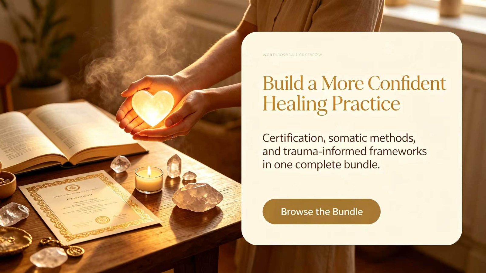 Build a confident healing practice with The Somatic Practitioner Bundle