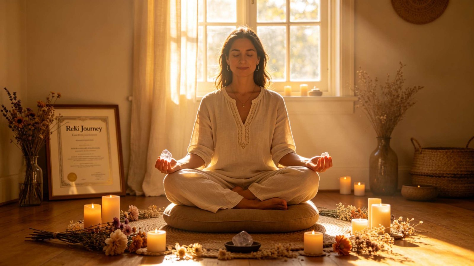 reiki training journey certification and healing