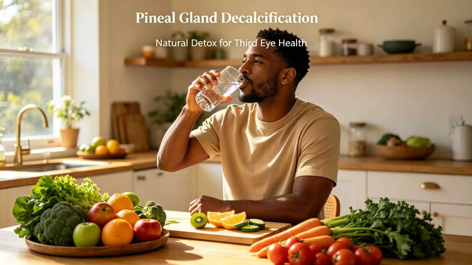 How to decalcify your pineal gland with organic food and pure water for better third eye health