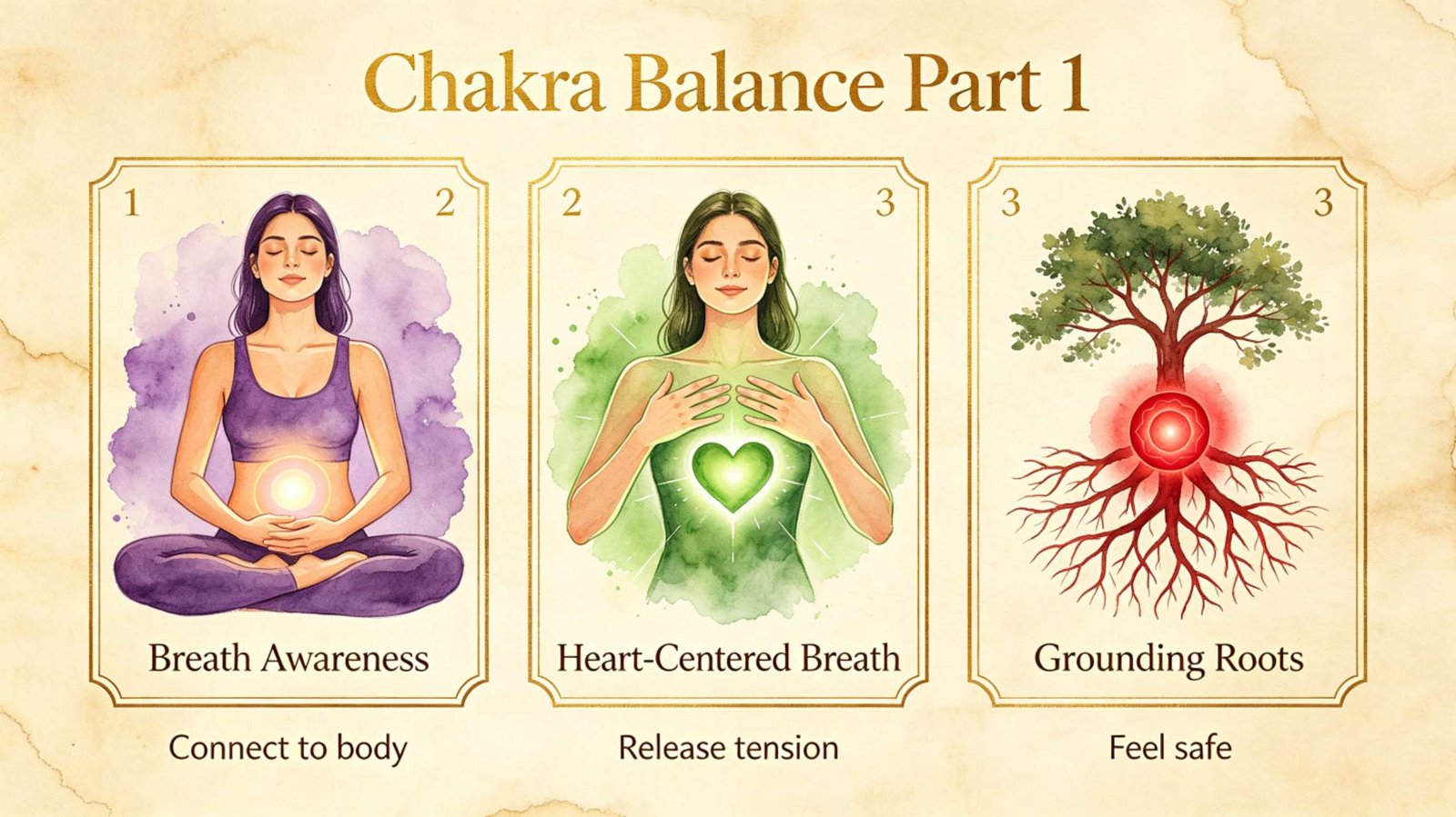 Chakra Balance - Energy Healing Practice Person balancing their 7 chakras through meditation and energy healing practices