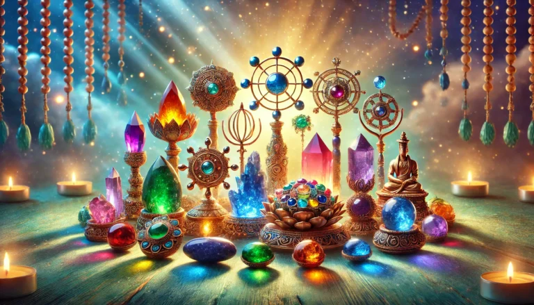 crystal color:The Healing Power of Color, Metals, Crystals, and Gemstones in Shambhala Healing Tools and Monastic Meditation Tools