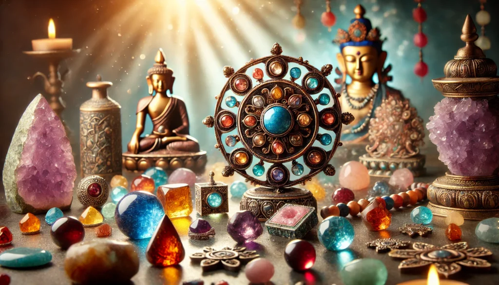 crystal color tools for energy healing