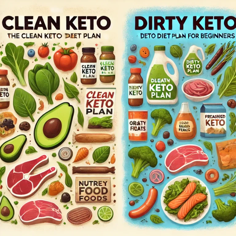 Clean Keto Diet Plan vs. Dirty Keto Diet Plan for Beginners