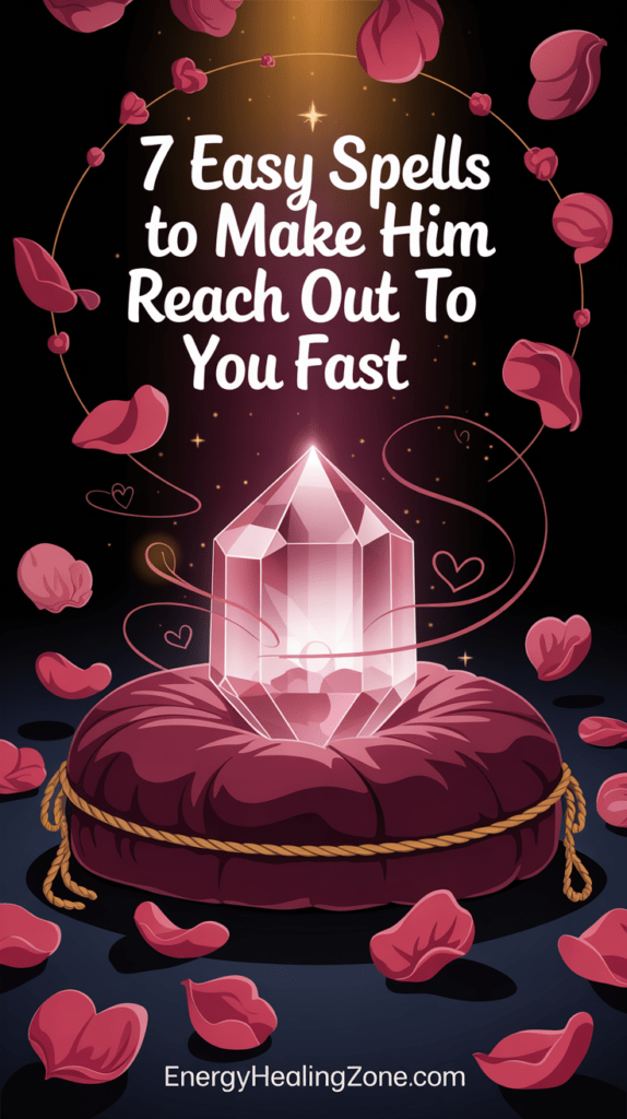 7 Easy Spells to Make Him Reach Out to You Fast ✨📞 a mystical digital illustration for a pi rXQzgl4PSteCF7KqEdqb2Q lHyN2rh6T9OxdYwiVtMv9g