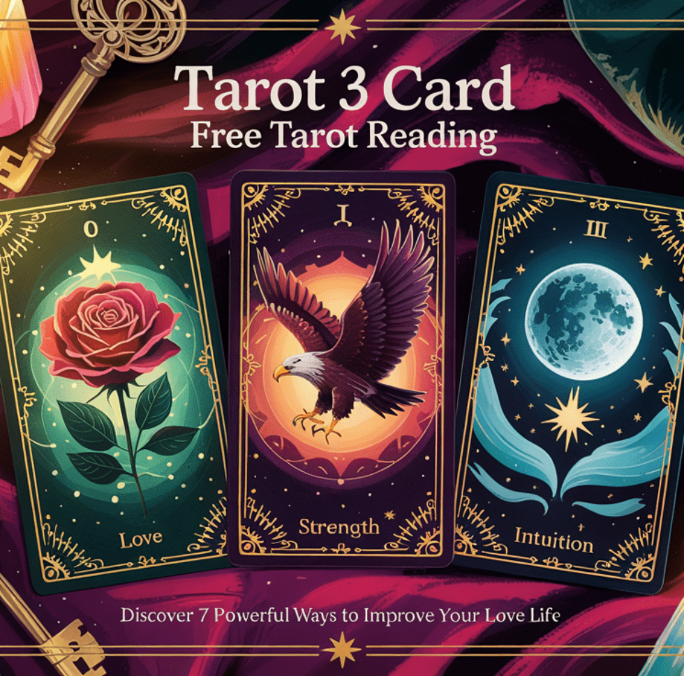Tarot 3 Card Free Tarot Reading: 7 Ways to Improve Your Love Life