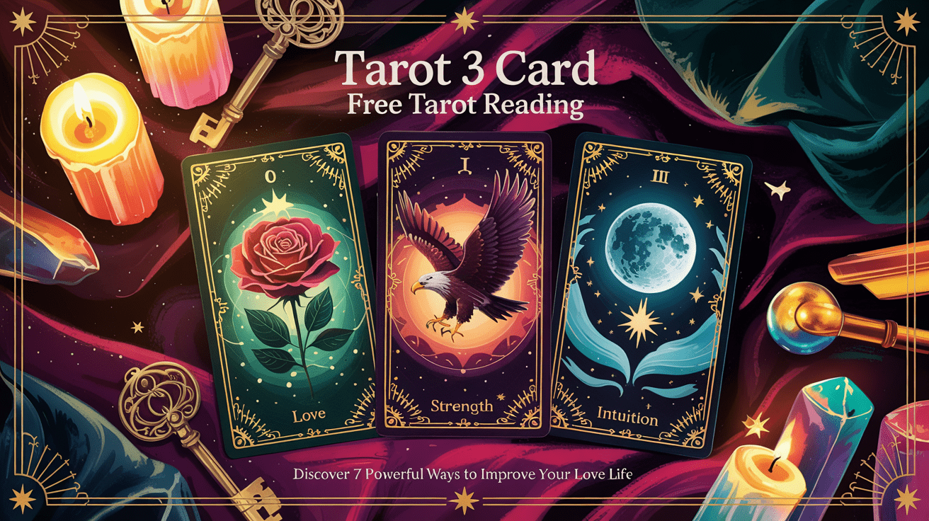 Tarot 3 Card Free Tarot Reading: 7 Ways to Improve Your Love Life