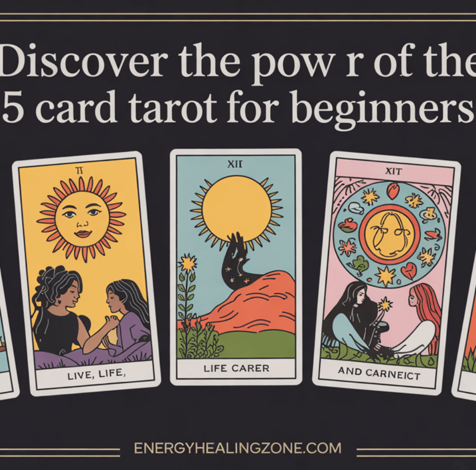 5 Card Tarot Spread for Love, Life, and Career: Your First Tarot Reading