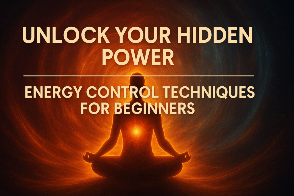 Energy Control Techniques 