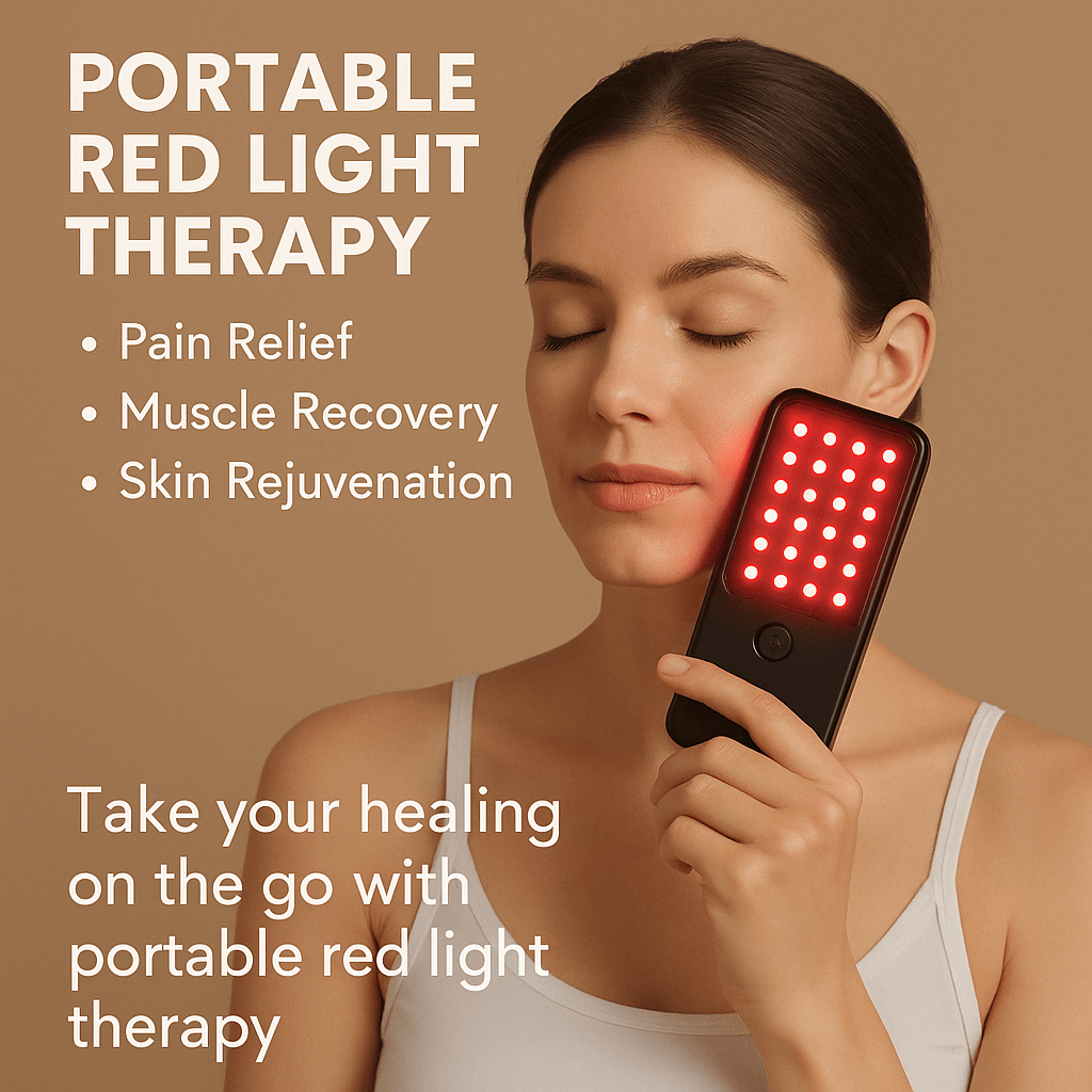 Discover the benefits of portable red light therapy