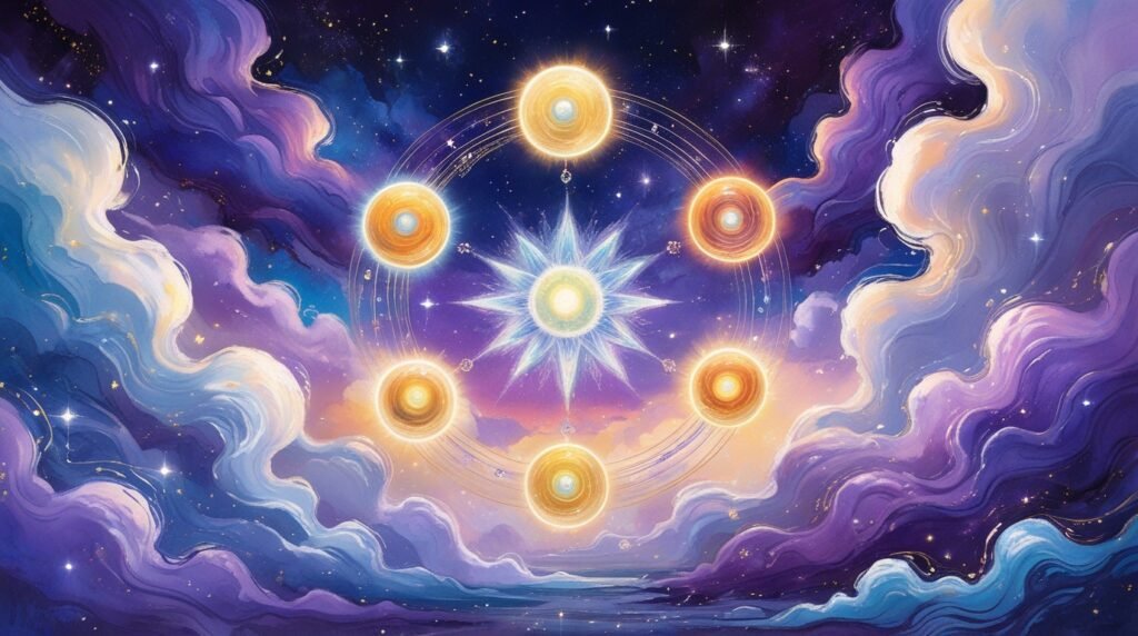 The 7 Unseen Forces Behind Synchronicities Revealed Leonardo Phoenix 10 A mystical dreamlike illustration depictin 3