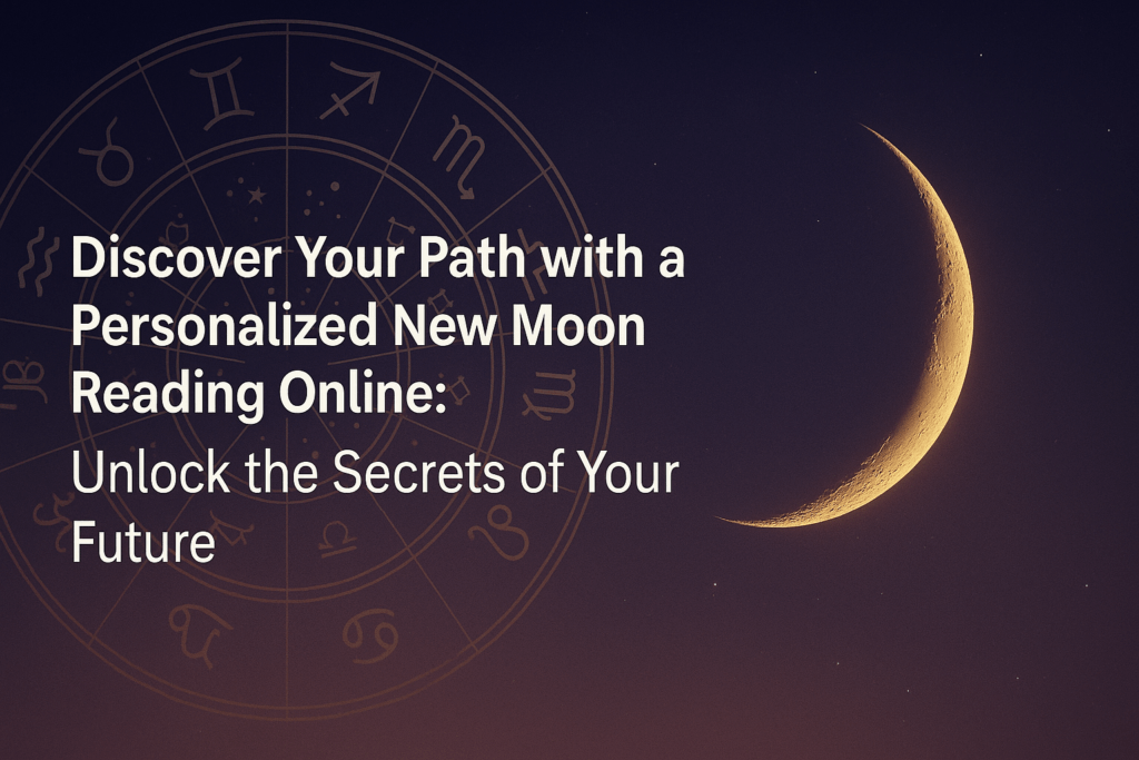 Discover Your Path with a Personalized New Moon Reading Online: Unlock the Secrets of Your Future Discover Your Path with a Personalized New Moon Reading Online: Unlock the Secrets of Your Future