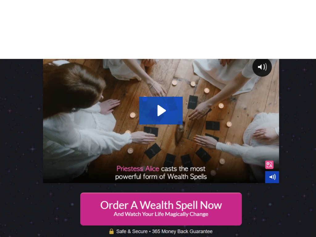 spells of wealth