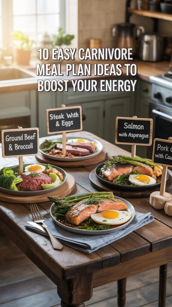 10 Easy Carnivore Meal Plan Ideas to Boost Your Energy carnivore meal plan