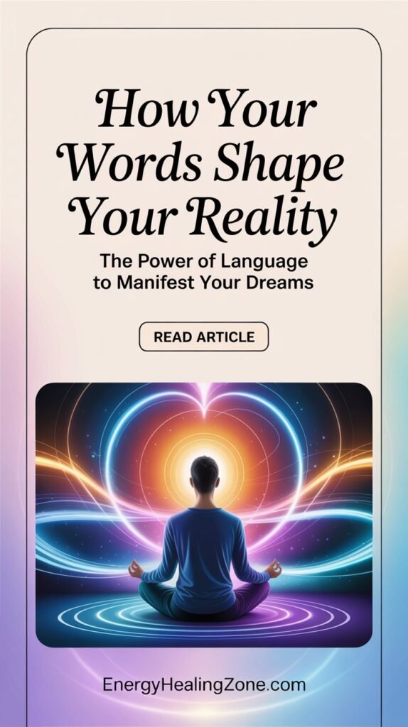 How Your Words Shape Your Reality: The Power of Language to Manifest Your Dreams The Power of Language to Manifest Your Dreams