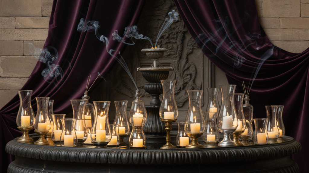 10 Enchanting Witchy Backyard Ideas to Create a Magical Outdoor Sanctuary Candlelit Sanctuary