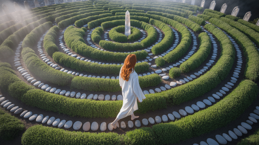 7 Enchanted Backyard Transformations to Awaken Your Spiritual Sanctuary Spiral Meditation Path