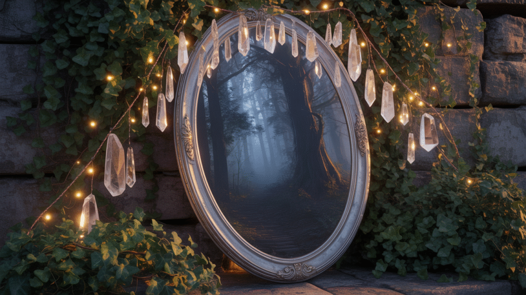 7 Enchanted Backyard Transformations to Awaken Your Spiritual Sanctuary Witchy Mirror Portal