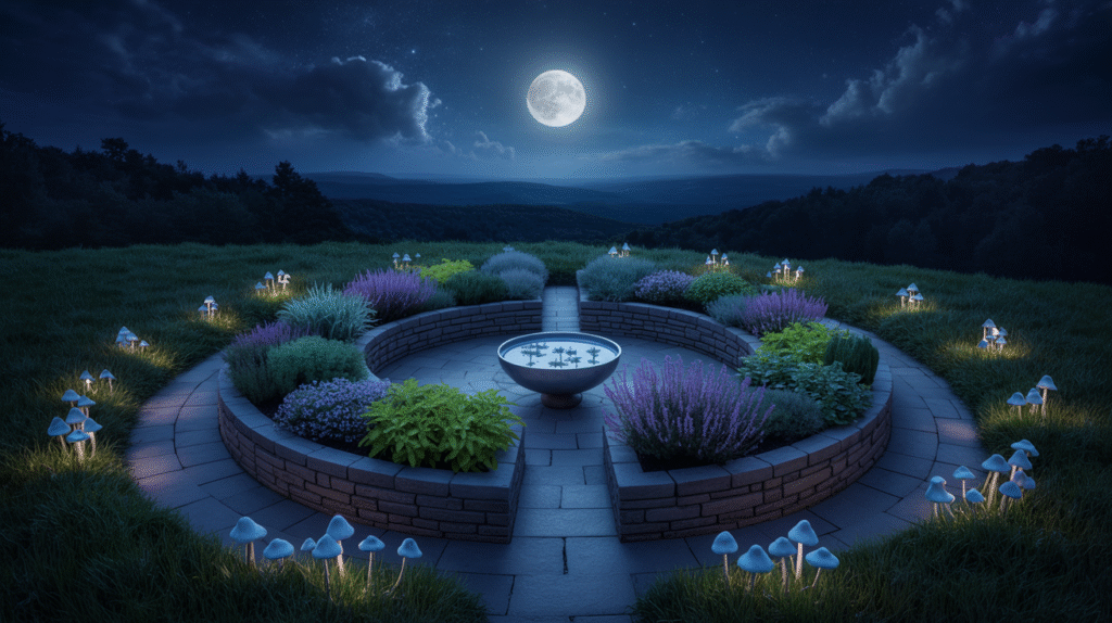 7 Enchanted Backyard Transformations to Awaken Your Spiritual Sanctuary Midnight Herb Circle