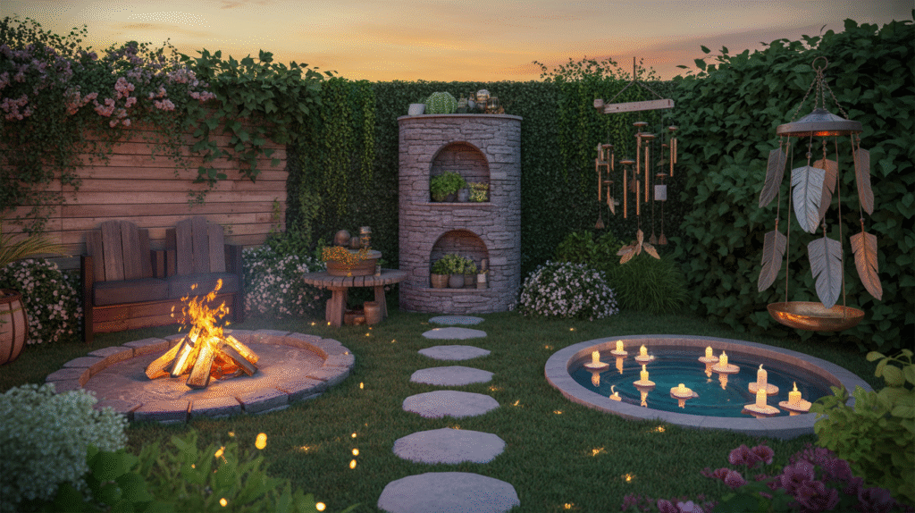 7 Enchanted Backyard Transformations to Awaken Your Spiritual Sanctuary Elemental Corners