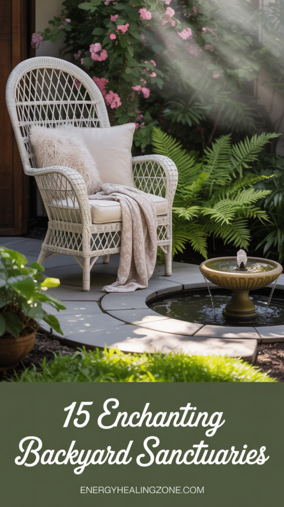 15 Enchanting Backyard Sanctuaries: Transform Your Outdoor Space into a Magical Retreat 15 Enchanting Backyard Sanctuaries: Transform Your Outdoor Space into a Magical Retreat