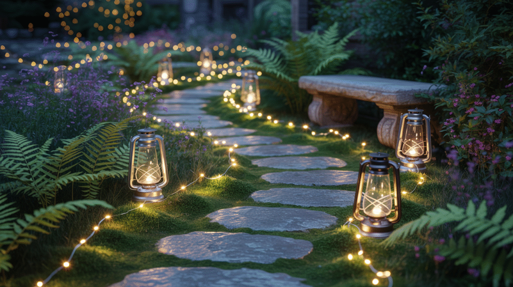 7 Enchanted Garden Pathways to Guide Your Spirit Fairy Light Trail