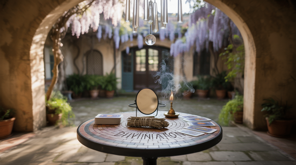 15 Enchanting Backyard Sanctuaries: Transform Your Outdoor Space into a Magical Retreat mystical backyard sanctuary ideas Oracle's Intuitive Arbor