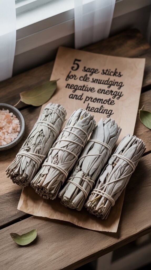 sage sticks for smudging