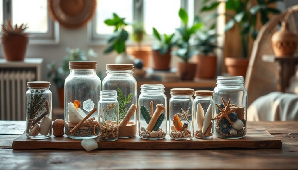 DIY spirit jars for positive energy