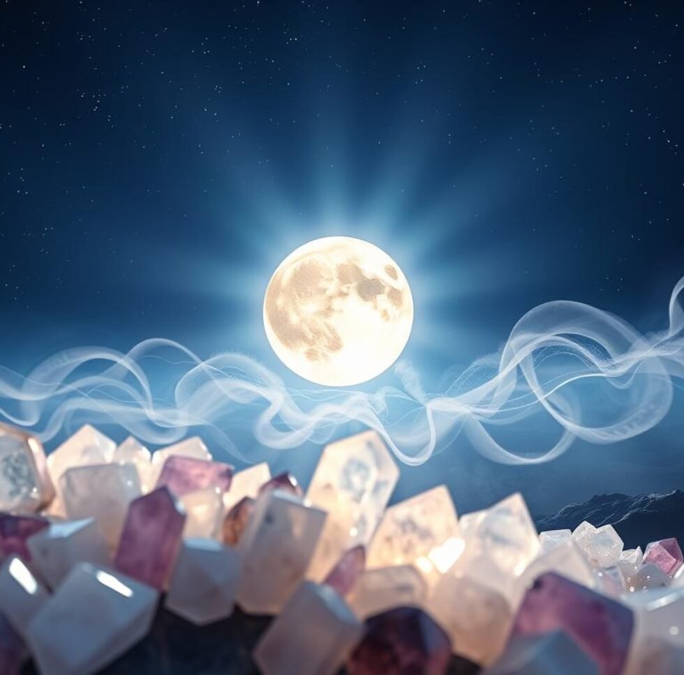 Crystal-Infused Waxing Moon Spells for Accelerated Manifestation