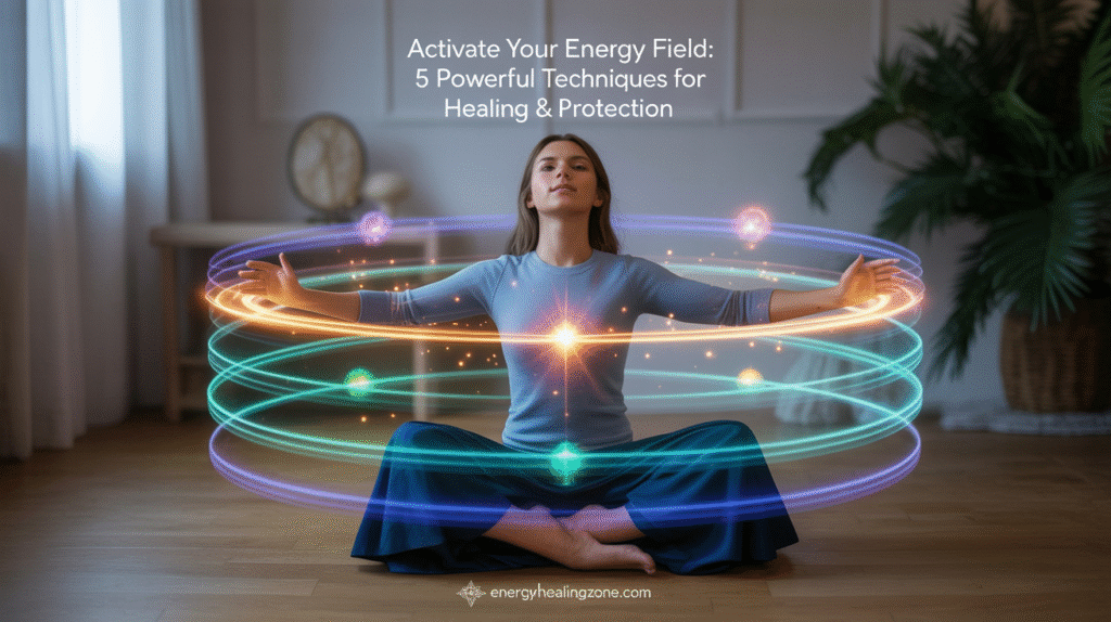 Activate Your Energy Field: 5 Powerful Techniques for Healing & Protection Activate Your Energy Field: 5 Powerful Techniques for Healing & Protection