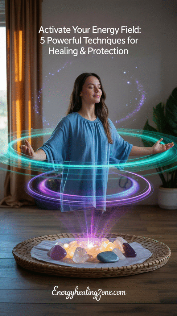 Activate Your Energy Field: 5 Powerful Techniques for Healing & Protection
