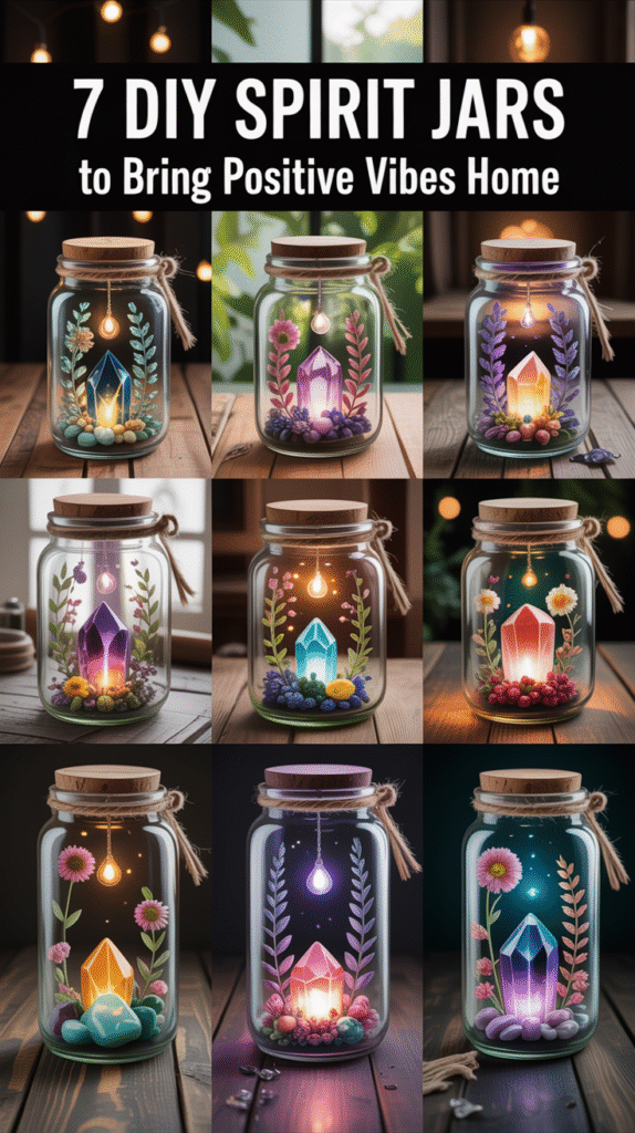 7 DIY Spirit Jars to Bring Positive Vibes Home DIY Spirit Jars