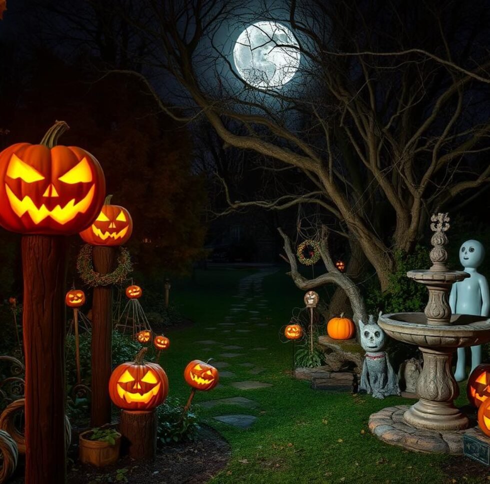 15 Frightfully Fun Outdoor Halloween Decorations to Transform Your Garden