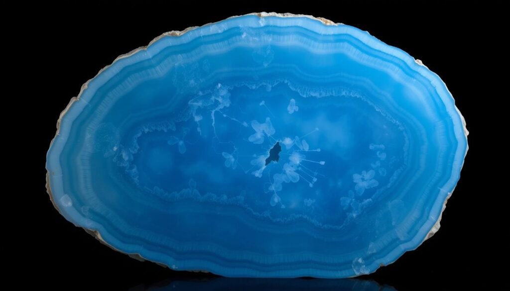 blue lace agate for throat chakra
