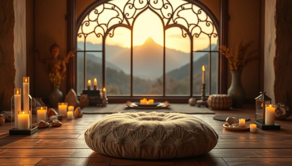 chakra meditation space