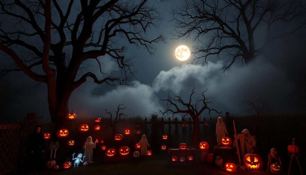 outdoor halloween decorations